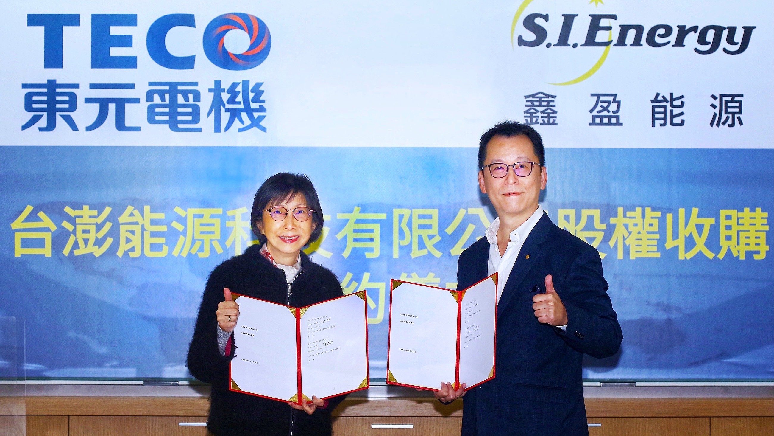 TECO MOTORS TECO Forays Into Optical Storage via 100% Acquisition of Taipeng Energy