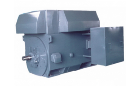 Semi-enclosed steel housing high voltage motor