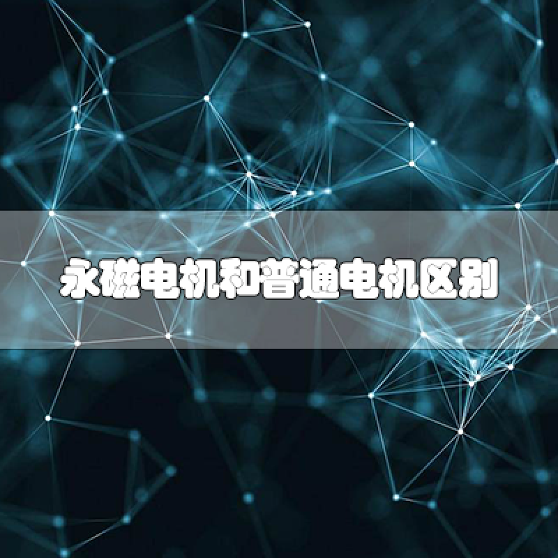 永磁電機和普通電機區別