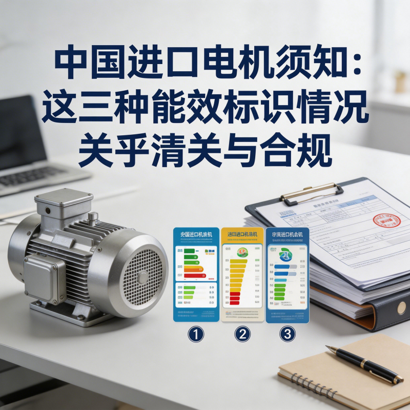 中國進口電機須知：這三種能效標(biāo)識情況關(guān)乎清關(guān)與合規(guī)