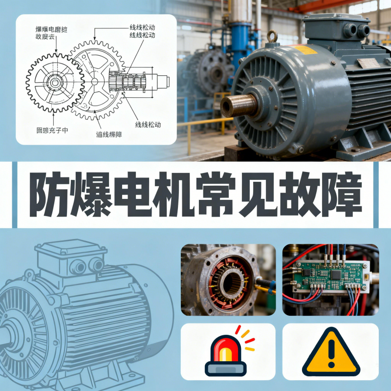 防爆電機常見故障