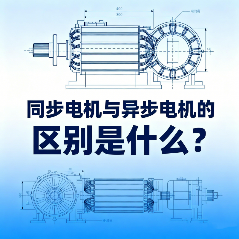 同步電機與異步電機的區別是什么？