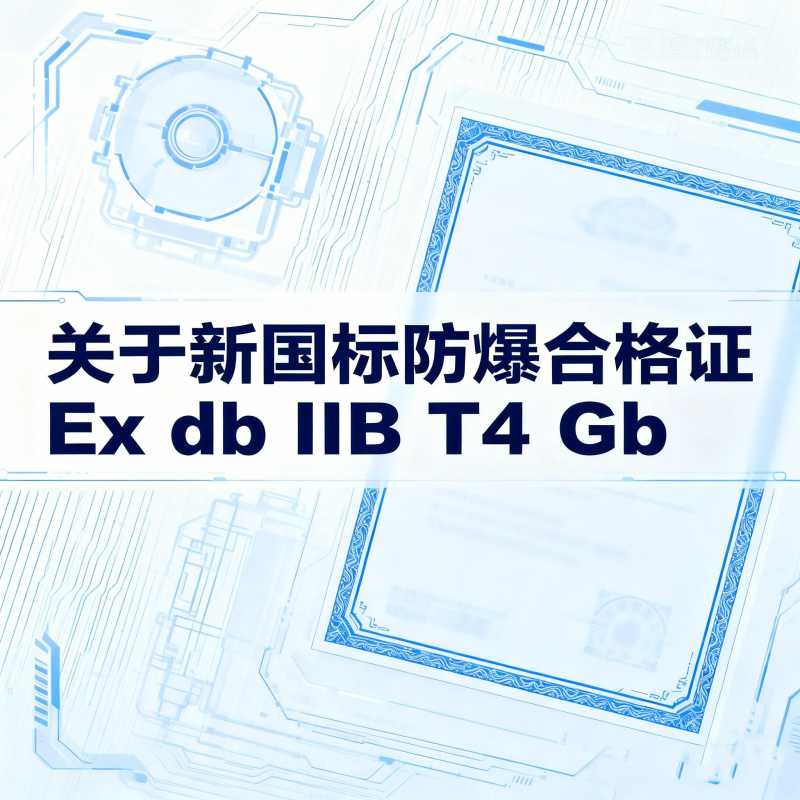 關于新國標防爆合格證Ex db IIB T4 Gb