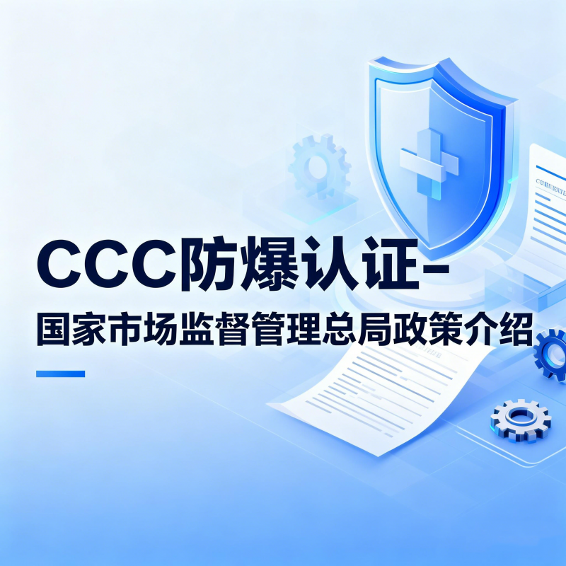 CCC防爆認證-國家市場監督管理總局政策介紹